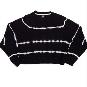 Anthropologie Electric & Rose Ronan Cropped Tie Dye Pullover